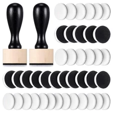 42-Piece  Ink Tool Set, Includes 2 Round  Smudge Tools and 40 Replacement6106