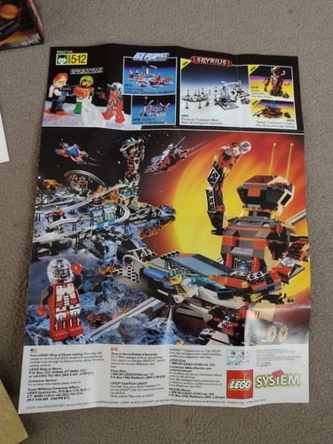 LEGO 6835 Saucer Scout Space Spyrius (Box, Manual, Warning and Ads Only) #2 - Picture 11 of 14