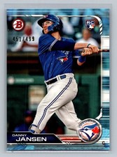 2019 Bowman #48 Danny Jansen Sky Blue #/499 Rookie