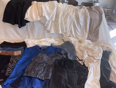 LOT 27  Vintage Lingerie nightgown Slips camisole Shapewear Teddie Babydoll
