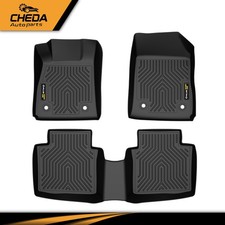 Fits Chevy Impala 2014-2020 1st 2nd Rows Tpe All Weather Floor Mats Liners Set