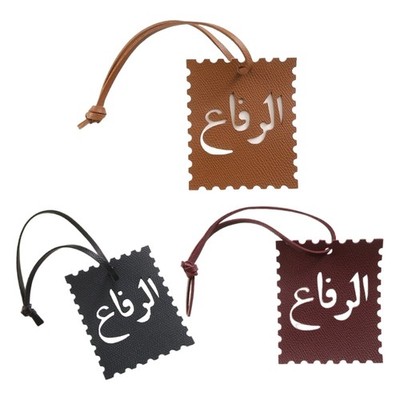 Arabic Numeral PU Leather Keychain for Unique Style Expression