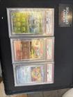 PSA 10 Sequential Set Bulbasaur Charmander Squirtle Master Ball Pokemon Card 151