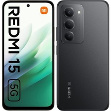 Xiaomi Redmi 15 5G Midnight Black 256GB  8GB Dual-SIM Unlocked GSM NEW