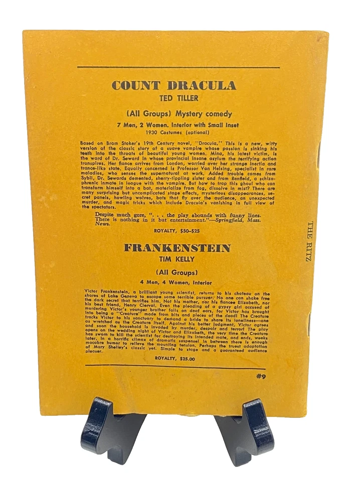 THE RITZ: A NEW COMEDY By Terrence Mcnally *Excellent Condition* - Image 2 of 4