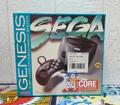 SEGA Genesis 3 Core System - Black BRAND NEW!! Console