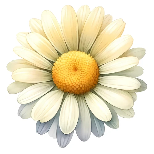 Daisy Flower Floral Self Adhesive Vinyl Sticker