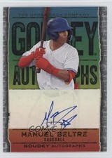 2024 Upper Deck Goodwin Champions Goudey Auto Manuel Beltre #GA-BE Auto 7tw