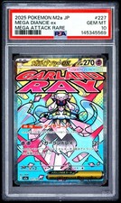 2025 POKEMON JAPANESE M2A-MEGA DREAM EX MEGA ATTACK RARE MEGA DIANCIE EX PSA 10