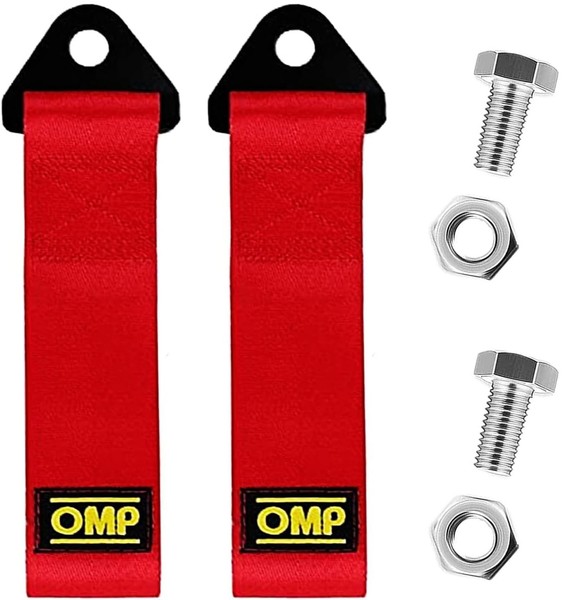 Abschleppseil Rennwagen Nylon AnhäNger Hochfest Universal StoßStange 2 StüCk-image