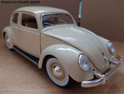 1/18 1955 BEETLE VW ベージュ 1/18フォルクスワーゲンビートル フォルクスワーゲン Brezelfenster Beetle VW ベージュ ビートル ミニカー