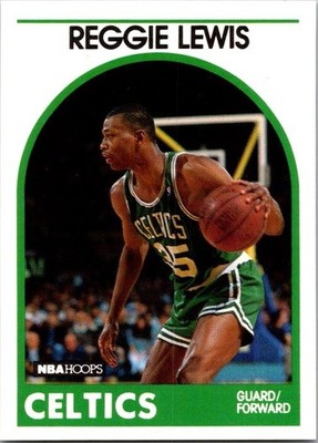1989-90 NBA Hoops - Reggie Lewis #17 (RC)
