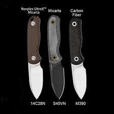 Kizer Drop Bear Fix Drop Point Fixed Knife 14C28N/M390/S45VN Blade Multi Handle