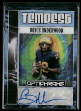 2025 Leaf Optichrome Bryce Underwood Tempest Auto Prismatic Platinum Blue 2/7