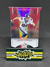 2004 Donruss Playoff Jeremy Shockey Crusade Gold /10 Giants