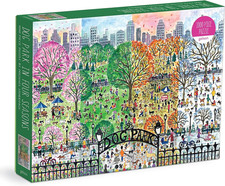 - Dog Park in Four Seasons 1000 Piece Puzzle for Adults