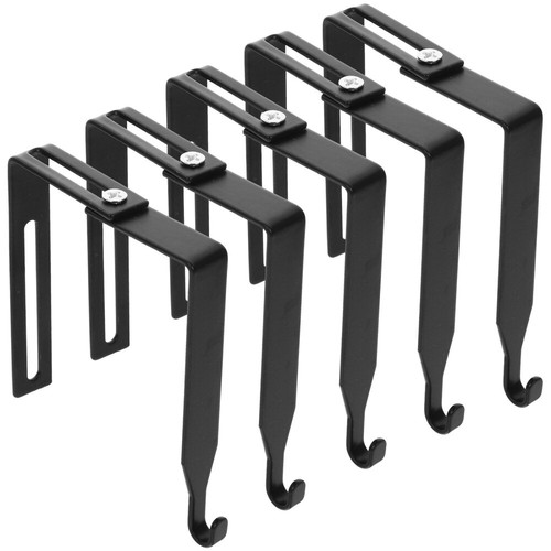 5pcs Universal Partition Hanger Adjustable Cubicle Hooks for Door Panels