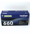 Brother TN-660 High Yield Black Toner Cartridge 2600 Page Yield OEM Sealed Box