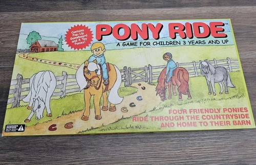 Rare Vintage Pony Ride Board Game - Picture 6 of 6