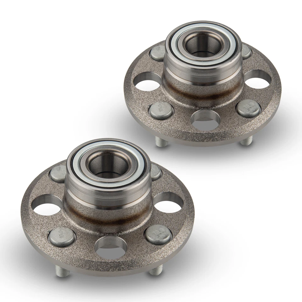 Par de 2 conjuntos de cojinetes de cubo de rueda trasera para Honda Civic 513035 1985-2000 Foto 3 de 4