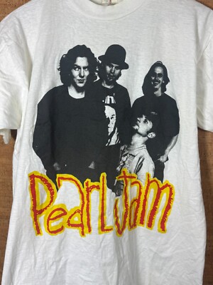 Vintage Pearl Jam “Vitalogy” Tour Shirt 90s Size Large Grunge Rock