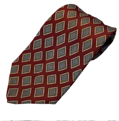 Robert Talbott Tie Best Of Class Burgandy Long & Wide 60  X 4 