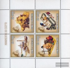 Sao Tome e Principe 2704-2707 Feuille miniature neuf avec gomme originale 2006 m