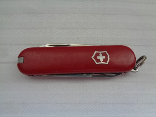 COUTEAU DE POCHE MINIATURE VICTORINOX ROSTFREI SUISSE PLIANT AVEC ETUI - Picture 2 of 6