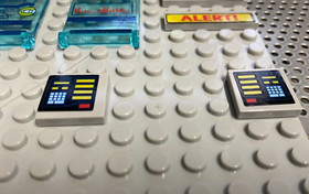 Lego Super Heroes Batman Set # 6860 Retired The Batcave 7 Sticker Pieces ONLY