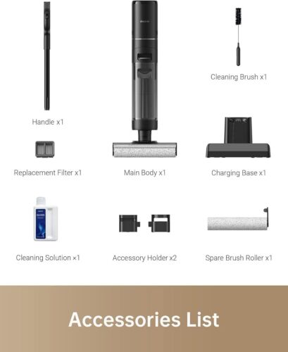 DREAME H12 PRO Wet Dry Vacuum Cleaner Cordless +Cleaning Solution NEW - Imagen 7 de 15