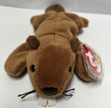 Ty Beanie Baby Bucky the Beaver #4016 Tag Errors