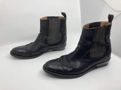 Hugo boss size 8.5 mens Hugo Boss Black & Silver HIGH TOP TRAINERS SNEAKERS US Size  main image 2