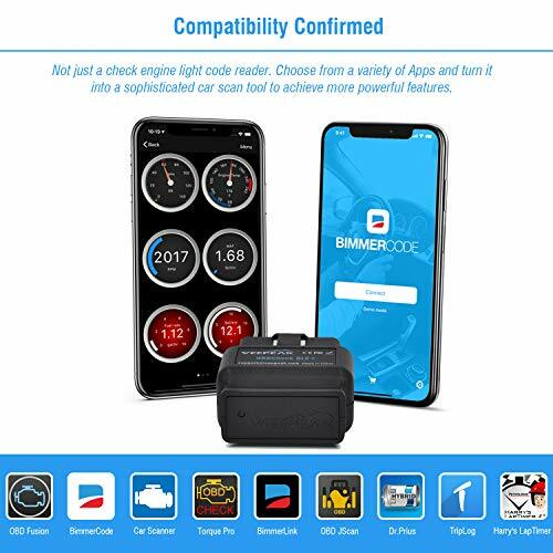 Veepeak OBDCheck BLE+ Bluetooth OBD2 Scanner Adapter für iOS & Android - Bild 2 von 5
