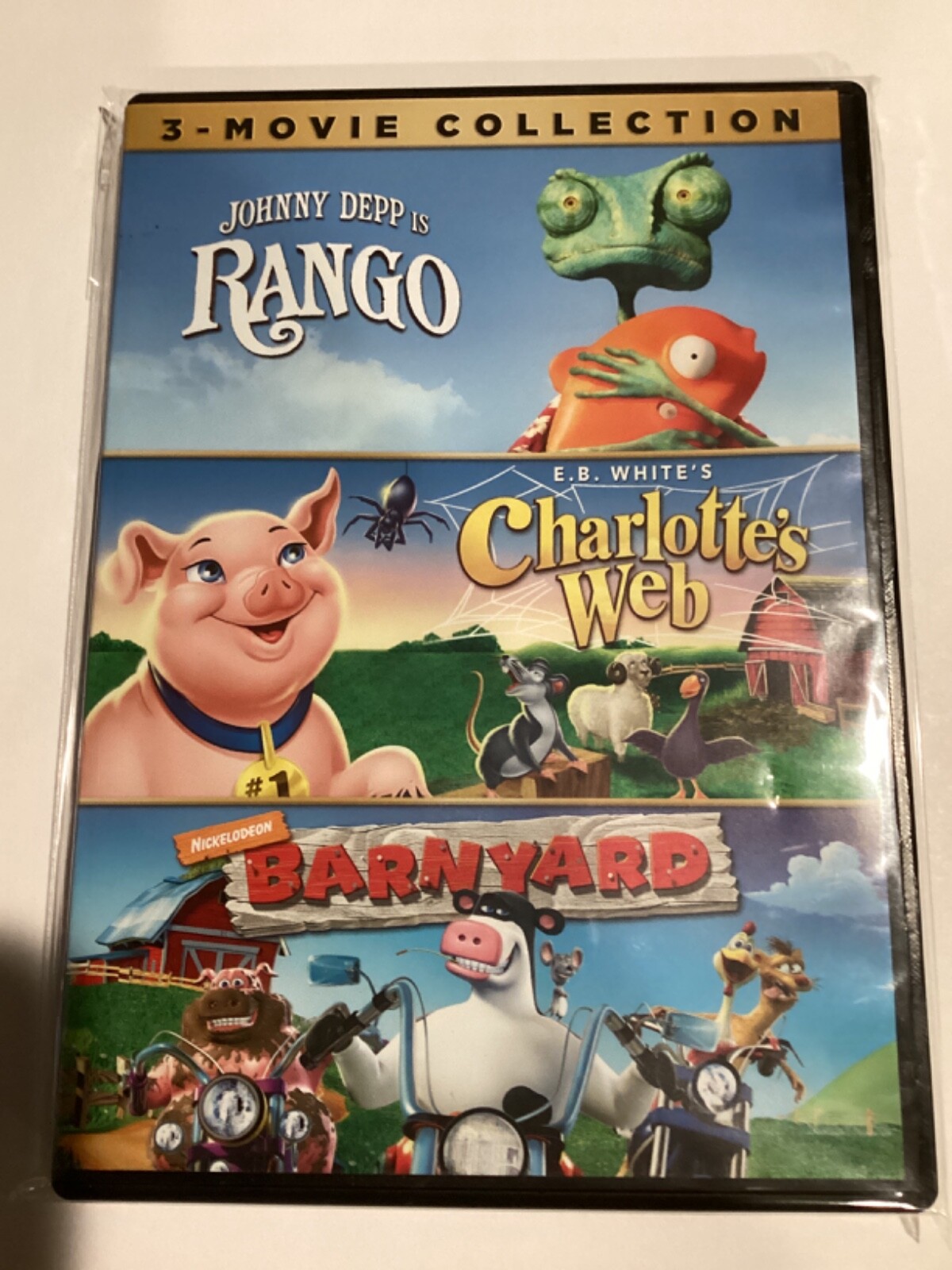 Charlotte’S Web / Barnyard / Rango (DVD, 2011) 32429265500| eBay
