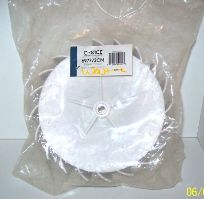 BRAND NEW Whirlpool Dryer Blower Wheel Squirrel Cage Fan 697772CM BRAND NEW Whirlpool Dryer Blower Wheel Squirrel Cage Fan 697772CM