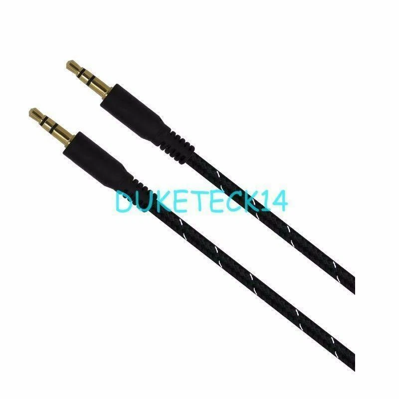 3ft 3.5mm Audio AUX Male to Male Stereo Cable Cord For Apple Samsung Phone Car - Image 3 of 4