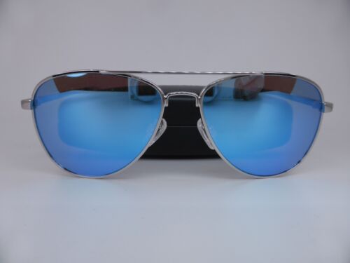 Von Zipper Sunglasses STATEY SBI Silver Gloss - Ice Chrome Lens with Hard Case - Picture 2 of 6