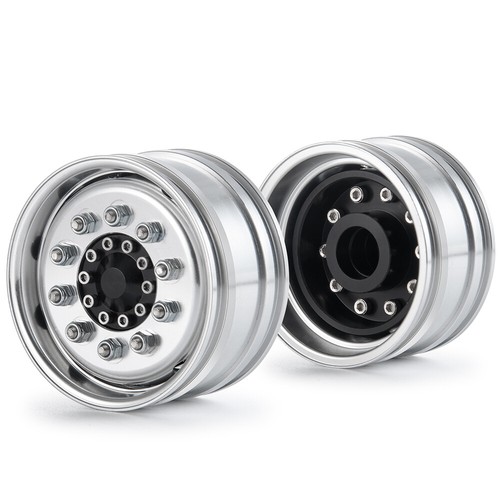 Llantas delanteras traseras neumáticos para 1/14 RC TAMIYA Tractor Truck RC Cars - Imagen 5 de 38