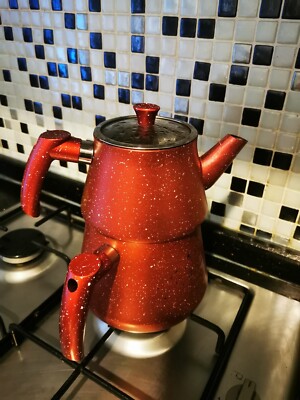 Red Tea kettle