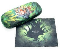 1 Brillenetui Etui Brillenbox Wildlife - Tiger Geschenkidee Neu