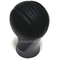 Oem Nissan 32865-6ga0a 09-21 370z Z34 Nismo All Black Leather Shift Knob Genuine