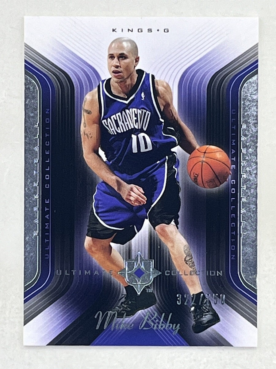 Mike Bibby 2004-05 Ultimate Collection /750 #94 Sports NBA 