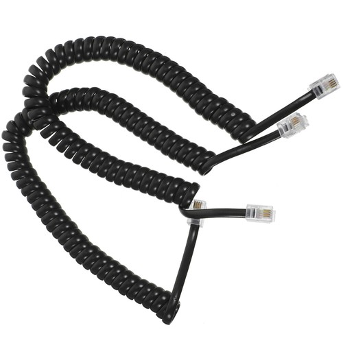 2 Pcs Câble Téléphonique Cordons Téléphoniques Pour Téléphones Fixes - Photo 5/12