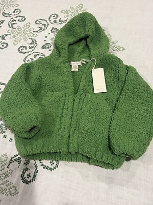Angel Dear Chenille Microfiber Jacket Baby Hoodie 6 12 Months Full Zip