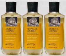 Bath Body Works Lot of 3 AFTERNOON SUNSHINE Shower Gels Brand NEW RARE