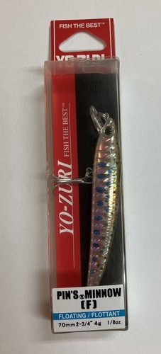 Yo-zuri Yo Zuri Pins Minnow ' Floating Diver Lure Purple Rai | Meses sin interés