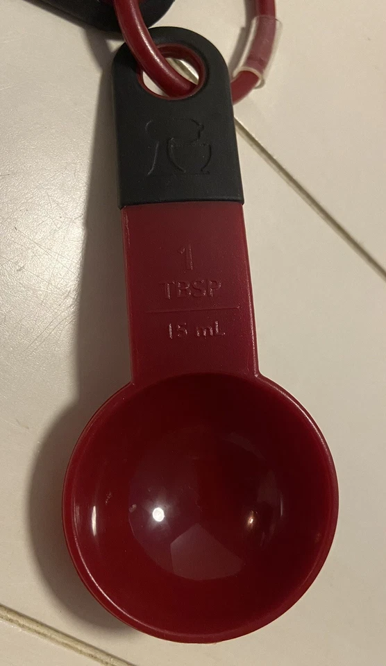 KitchenAid Measuring Spoons Red Burgandy - Image 3 of 4