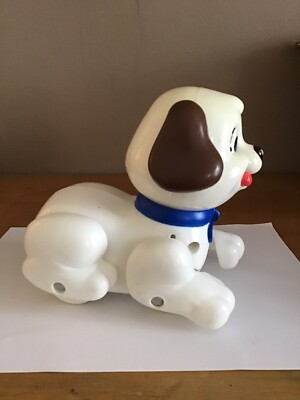 JOUET A TIRER : CHIEN PETIT SNOOPY FISHER-PRICE VINTAGE