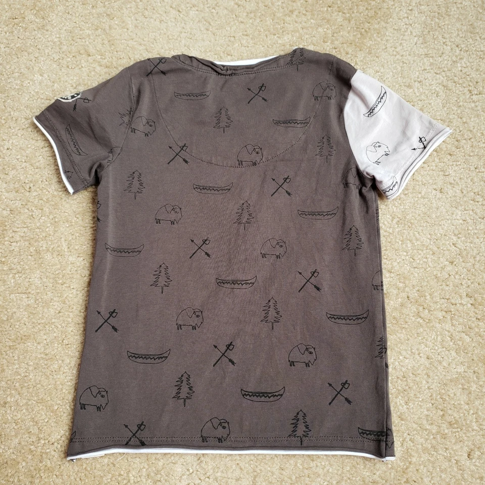 Mini Shatsu Buffalo Animal Wilderness Tshirt Toddler Boys Size 2T - Image 2 of 4