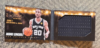 2013-14 Panini Preferred Manu Ginobili Game 1 Finals Booklet #20/99! 1/1! 